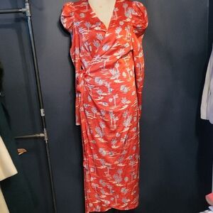 Never Fully Dressed Wrap Dress Size 12